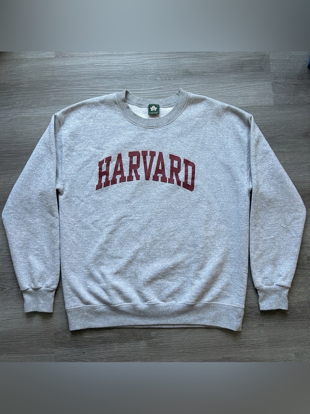Vintage Harvard University Crewneck Ivy Sport - Sz Large